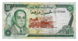 (Billets). Maroc. Morocco. 50 Dirhams 1985 1405. N°CA/96 225949. P 58. - Maroc