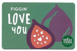 Whole Foods, U.S.A., Carte Cadeau Pour Collection, Sans Valeur, # Wholefoods-17 - Cartes De Fidélité Et Cadeau