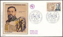 FRANCE - 1969 - Busta Commemorativa FDC Affrancata con Yvert 1600, Come Da Immagine. - OIT