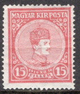 Hungary 1916 Single Stamp Showing Coronation Of Queen Zita & King Karl IV In Mounted Mint - Unused Stamps