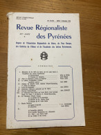 Revue Régionaliste Pyrénées 1976 211 ORTHEZ BEOST Pierrine Gastou Sacaze Botaniste Berger - Midi-Pyrénées