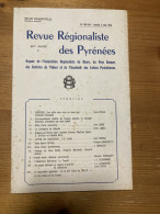 Revue Régionaliste Pyrénées 1976 209 PAU Collégiale De BIDACHE Exorcismes AGEN  - Midi-Pyrénées