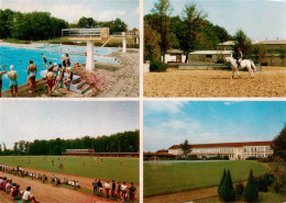 73924910 Ennigloh_Buende Freibad Und Hallenbad Reitbahn Stadion Neue Schule - Bünde