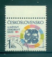 Tchécoslovaquie 1982 - Y & T N. 2478 - FSM (Michel N. 2655) - Usati