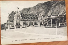 Cpa 76 Sainte Adresse, Devanture L'Hôtellerie Et Le Kiosque De Musique, éd LL 145 Non écrite - Sainte Adresse