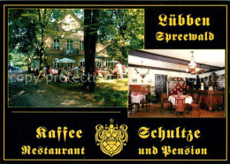 73572103 Luebben Spreewald Kaffee Schultze Restaurant Und Pension Luebben Spreew - Lübben (Spreewald)