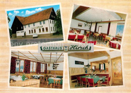 73570097 Oberberken Gasthaus Zum Hirsch Gastraum Oberberken - Schorndorf