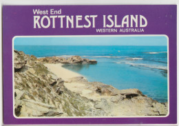 WESTERN AUSTRALIA WA West End ROTTNEST ISLAND Murray Views W5A Postcard C1980s - Andere & Zonder Classificatie