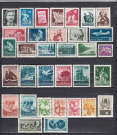 Bulgarie 1957- Full Year MNH**, Michel-Nr.  1015/47 - Komplette Jahrgänge