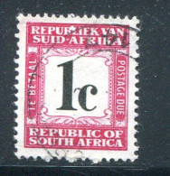 AFRIQUE DU SUD- Taxe Y&T N°48- Oblitéré - Portomarken
