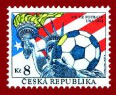 ** 45 Czech Republic World Championship Football Soccer 1994 Statue Of Liberty - 1994 – États-Unis