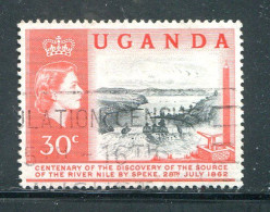 OUGANDA- Y&T N°46- Oblitéré - Uganda (...-1962)