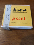 Ancien Paquet De Cigarettes Pour Collection Ascot Intact - Sonstige & Ohne Zuordnung