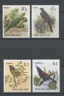 Nlle ZELANDE 1986 N° 924/927 ** Neufs  MNH  Superbes C 16 € Faune Oiseaux  Birds Animaux Falco Strigops Creadion - Nuevos