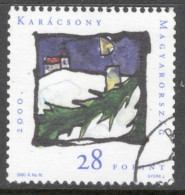 Hungary 2000 Single Stamp Showing Christmas In Fine Used - Oblitérés