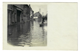 Roeselare FOTOKAART Overstroming 1925  Wallenstraat - Roeselare