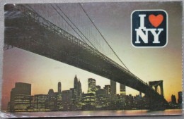 USA UNITED STATES NEW YORK BROOKLYN BRIDGE BUILDING KARTE CARD POSTCARD ANSICHTSKARTE CARTOLINA CARTE POSTALE POSTKARTE - Manhattan
