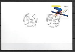 2012 - 719 - Coupe Du Monde De Ski Féminin - 15 - FDC