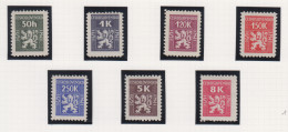 Tsjechoslovakije Michel-cat. Dienst 1/7 ** - Official Stamps