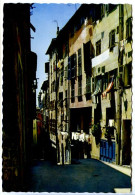 CPSM Dentelée  10.5 X 15   Alpes Maritimes NICE   Vieille Rue  Escalier étendage - Life In The Old Town (Vieux Nice)