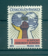 Tchécoslovaquie 1978 - Y & T N. 2272 - Congrès Des Syndicats (Michel N. 2433) - Oblitérés
