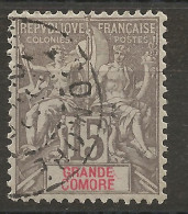 GRANDE COMORE N° 15 OBL / Used - Used Stamps