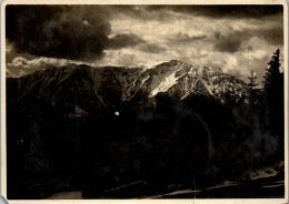 49145 - Niederösterreich - Schneeberg , In Gewitterstimmung Von Der Dürren Wand Gesehen , Hüttenstempel - Gelaufen 1930 - Schneeberggebiet