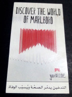 Egypt, Rare Marlboro Adv. Card, Discover The World Of Marlboro. - Sonstige & Ohne Zuordnung