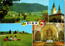 48915 - Kärnten - Diex , Saualpe , Mehrbildkarte - Gelaufen 1983 - Völkermarkt