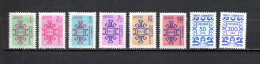 Turquía  1979-86 .-   Y&T  Nº   151/156-180/181   Servicio   **   (a) - Timbres De Service