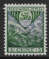 Olanda Paesi Bassi Nederland 1926 Child Care 5c Mi N.193 MH * - Nuevos