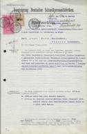 Luxembourg - Luxemburg - Kaufvertrag  1912  Firma Maschinenfabrik & Herrn Jean Heck , Buchdruckerei , Neudorf - Luxembourg