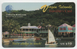 British Virgin Islands - Traveller’s Card $10 (7/30/1996) MINT - Maagdeneilanden