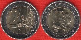 Luxembourg 2 Euro 2005 "50th Birth. Of Grand Duke Henri" BiMetallic UNC - Luxembourg