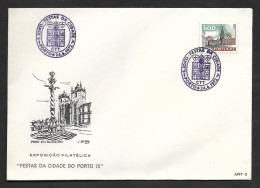 Portugal Cachet Commémoratif  Fête De La Ville Porto 1972 Event Postmark Oporto City Festival - Postal Logo & Postmarks