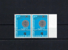 België N°1640/1640-V (dubbel Punt Na "Régie T.T.) MNH ** POSTFRIS ZONDER SCHARNIER COB € 9,30 SUPERBE - 1961-1990