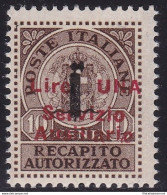 1945 GUIDIZZOLO, N° 2 1 L. Su 10c. Bruno  MNH/** - Autres & Non Classés