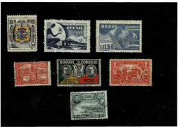 BRASILE ,7 Pezzi MH ,1 Solo MNH ,qualita Buona - Neufs