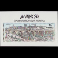 LUXEMBOURG 1998 - Scott# 994 S/S Engraving MNH - Ungebraucht