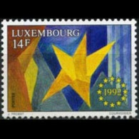 LUXEMBOURG 1992 - Scott# 880 Single Market Set Of 1 MNH - Ongebruikt