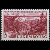 LUXEMBOURG 1966 - Scott# 444 Charlotte Bridge Set Of 1 MNH - Neufs