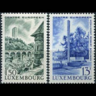 LUXEMBOURG 1966 - Scott# 445-6 Buildings Set Of 2 MNH - Neufs