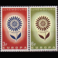 LUXEMBOURG 1964 - Scott# 411-2 Europa Set Of 2 MNH - Neufs