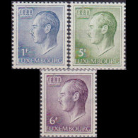 LUXEMBOURG 1965 - Scott# 420/28 Grand Duke Phos. 1-6f MNH - Neufs