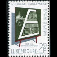 LUXEMBOURG 1963 - Scott# 400 European School Set Of 1 MNH - Neufs