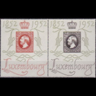 LUXEMBOURG 1952 - Scott# 278-9 Grand Duke Set Of 2 LH - Ungebraucht