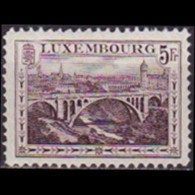 LUXEMBOURG 1921 - Scott# 130 Adolphe Bridge 5f MNH - 1895 Adolphe Right-hand Side