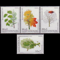 LUXEMBOURG 1997 - Scott# B405-8 Trees Set Of 4 MNH - Unused Stamps