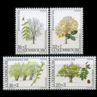 LUXEMBOURG 1996 - Scott# B400-3 Trees Set Of 4 MNH - Ungebraucht