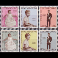 LUXEMBOURG 1961 - Scott# B222-7 Prince Henri Set Of 6 MNH - Neufs